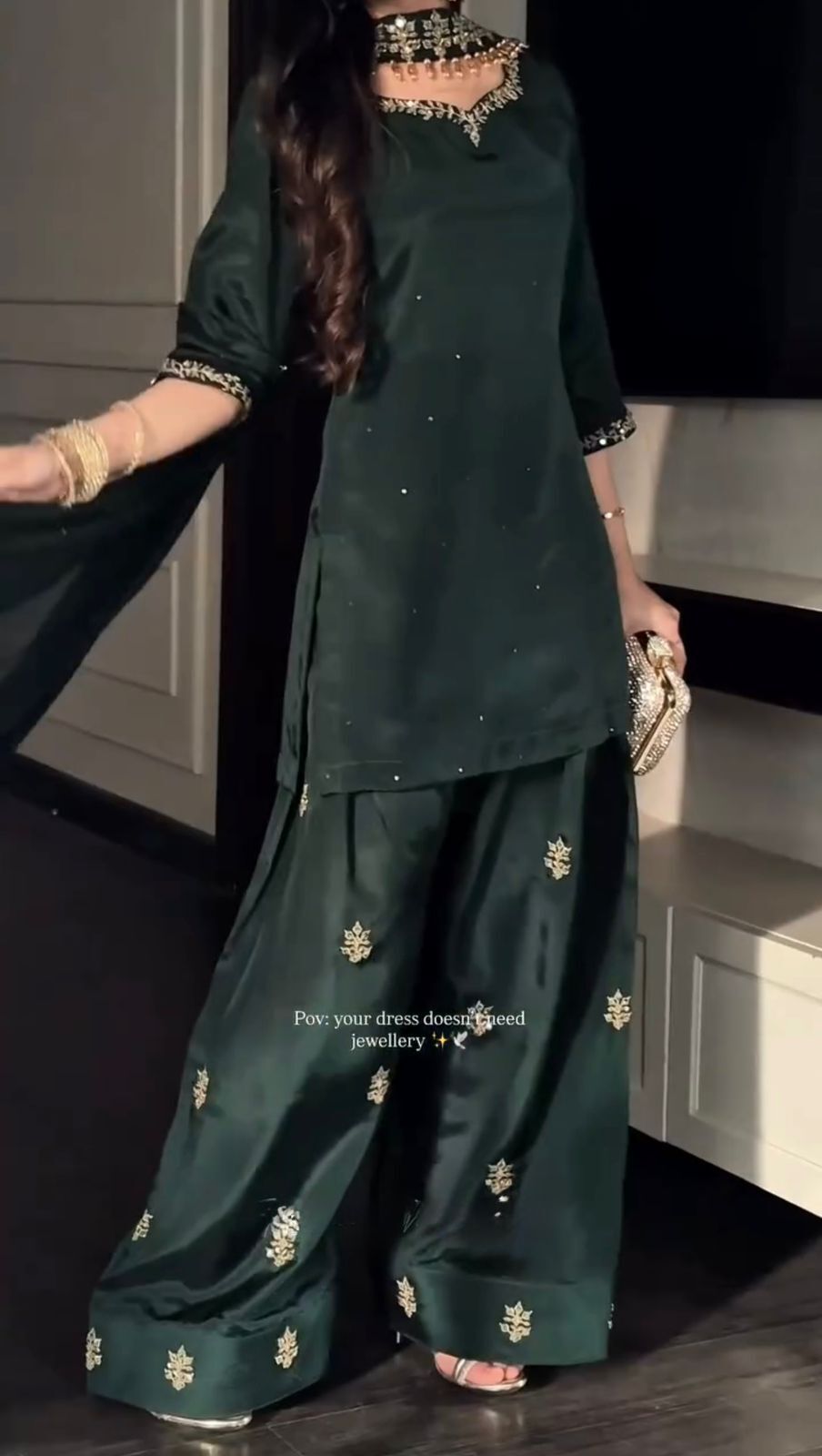 EMBROIDERED SUIT