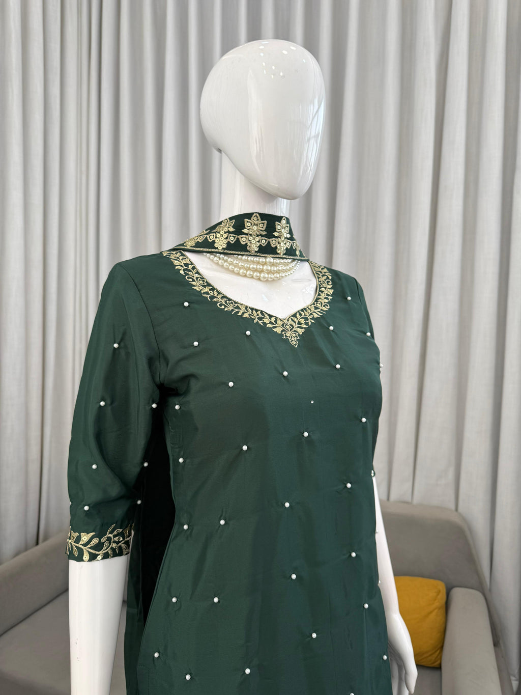EMBROIDERED SUIT